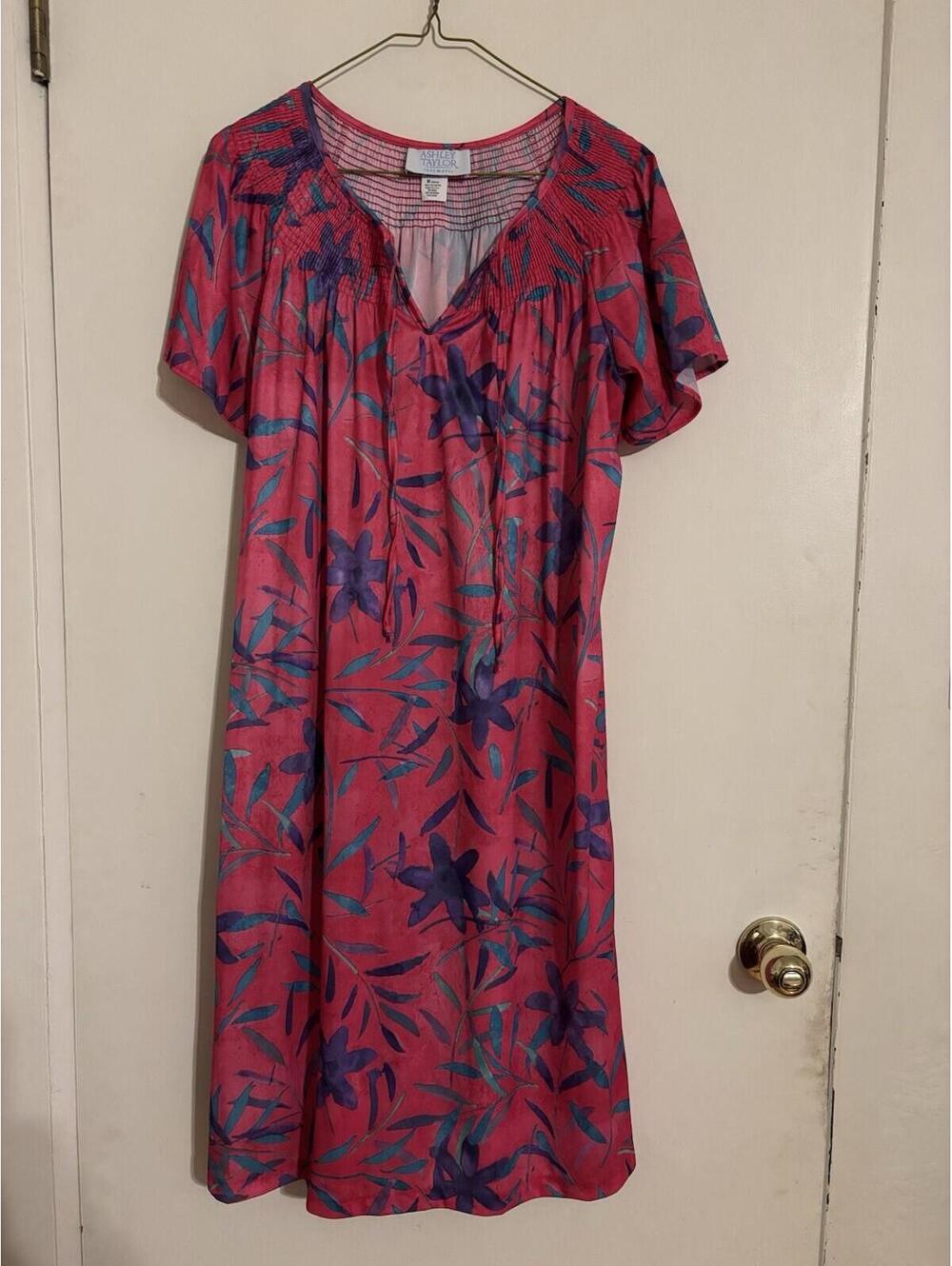 Kmart vintage Ashley Taylor 90’s Nightgown Dress Lounge M